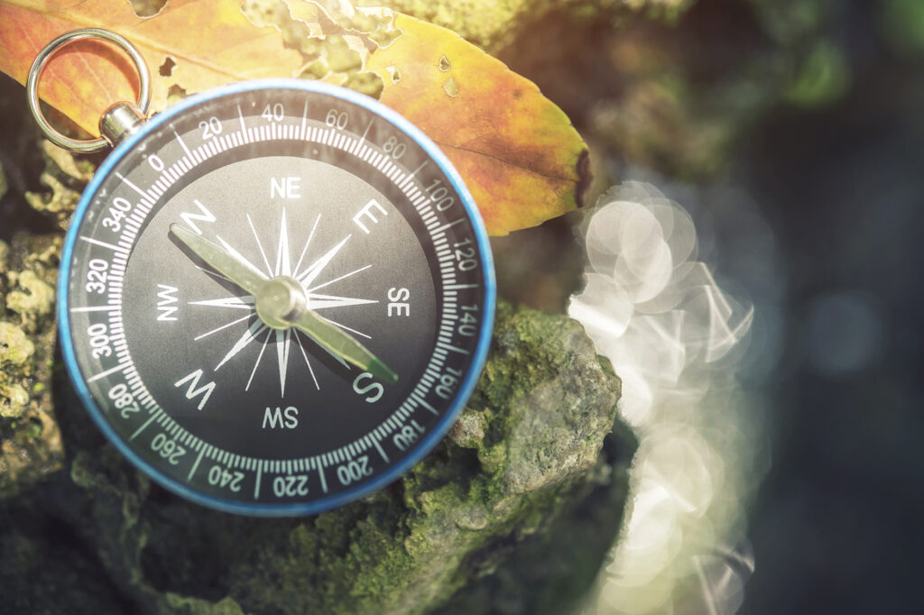 compass as analogy for mediation as navigation with west coast family mediation center