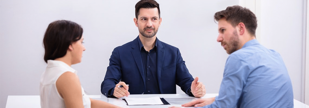 couple meeting mediator in San Diego